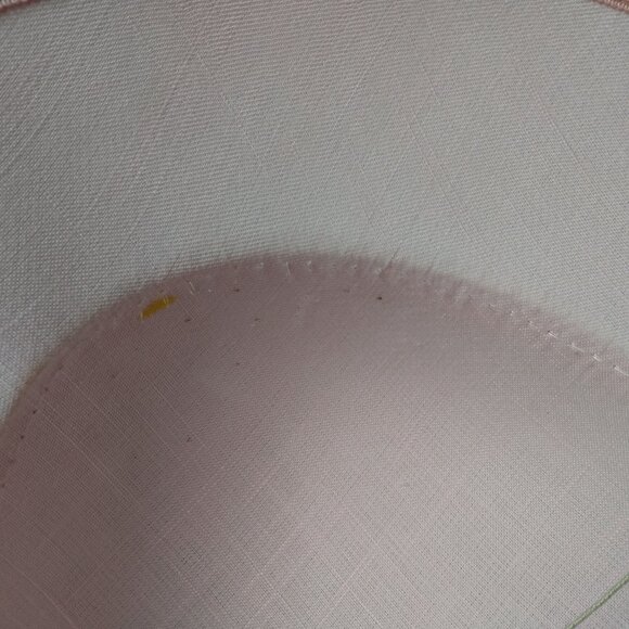 Vintage Pale Pink Hat with Mesh Bow and Net Veiling Fancy Formal Wedding Race Da - Picture 9 of 9